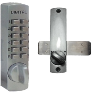 Lockey C120 Keyless Mechanical Digital Cabinet or Door Lock